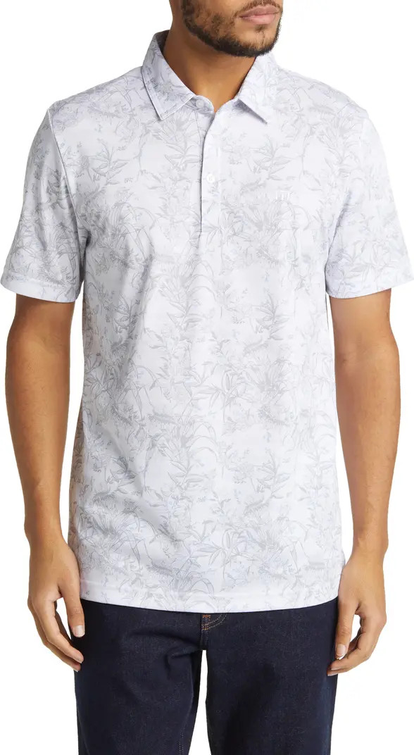 TravisMathew Stay on Target Floral Piqué Polo | Nordstrom | Nordstrom