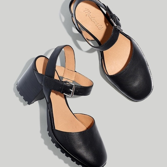 MadeWell The Claudie Heeled Lugsole Mary Jane in Leather NG684 | Poshmark