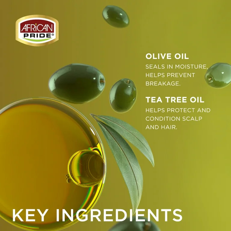 African Pride Olive Miracle Mousse, Foaming 8.5 oz., Moisturizing, Curly, Unisex - Walmart.com | Walmart (US)