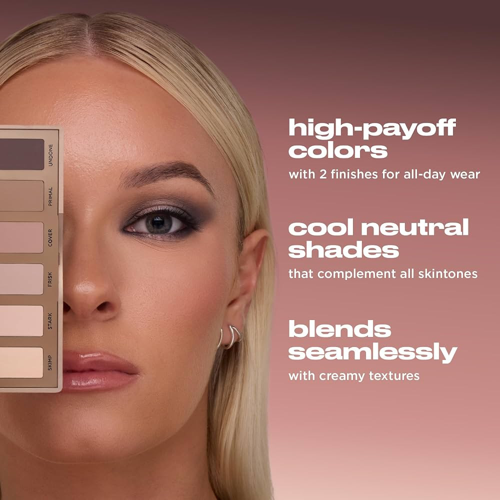 URBAN DECAY Naked 2 Basics Mini Eyeshadow Palette - 6 Matte Neutral Shadows, Long-lasting Wear, M... | Amazon (US)