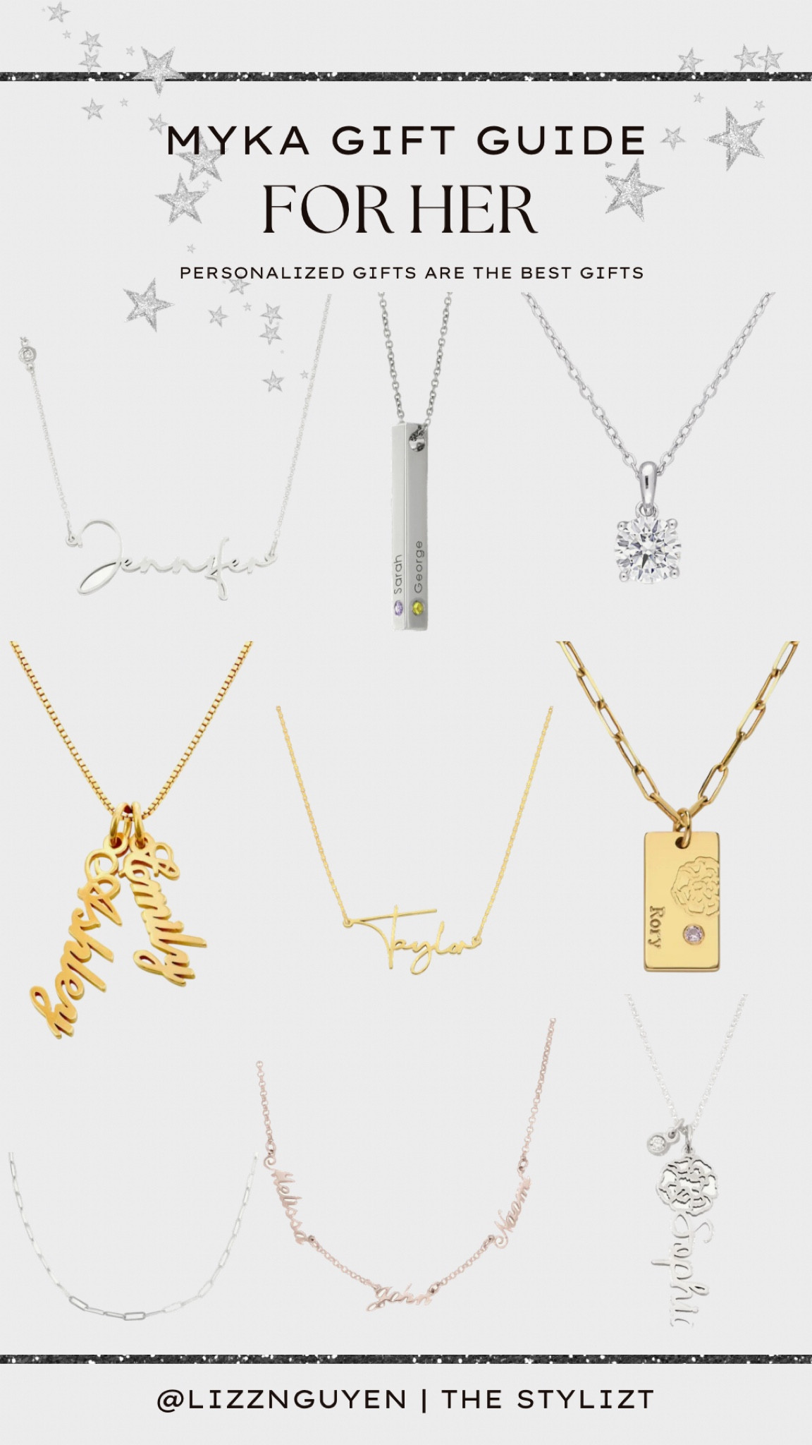 Personalized gifts are the best gifts! Myka is having a major sale for Black Friday—40% off! Get your gifts at a major discount before the sale ends. 

Gifts for her, gift guide, gift ideas, jewelry, personalized gifts, Myka, The Stylizt 



#LTKFindsUnder100 #LTKGiftGuide #LTKCyberWeek
