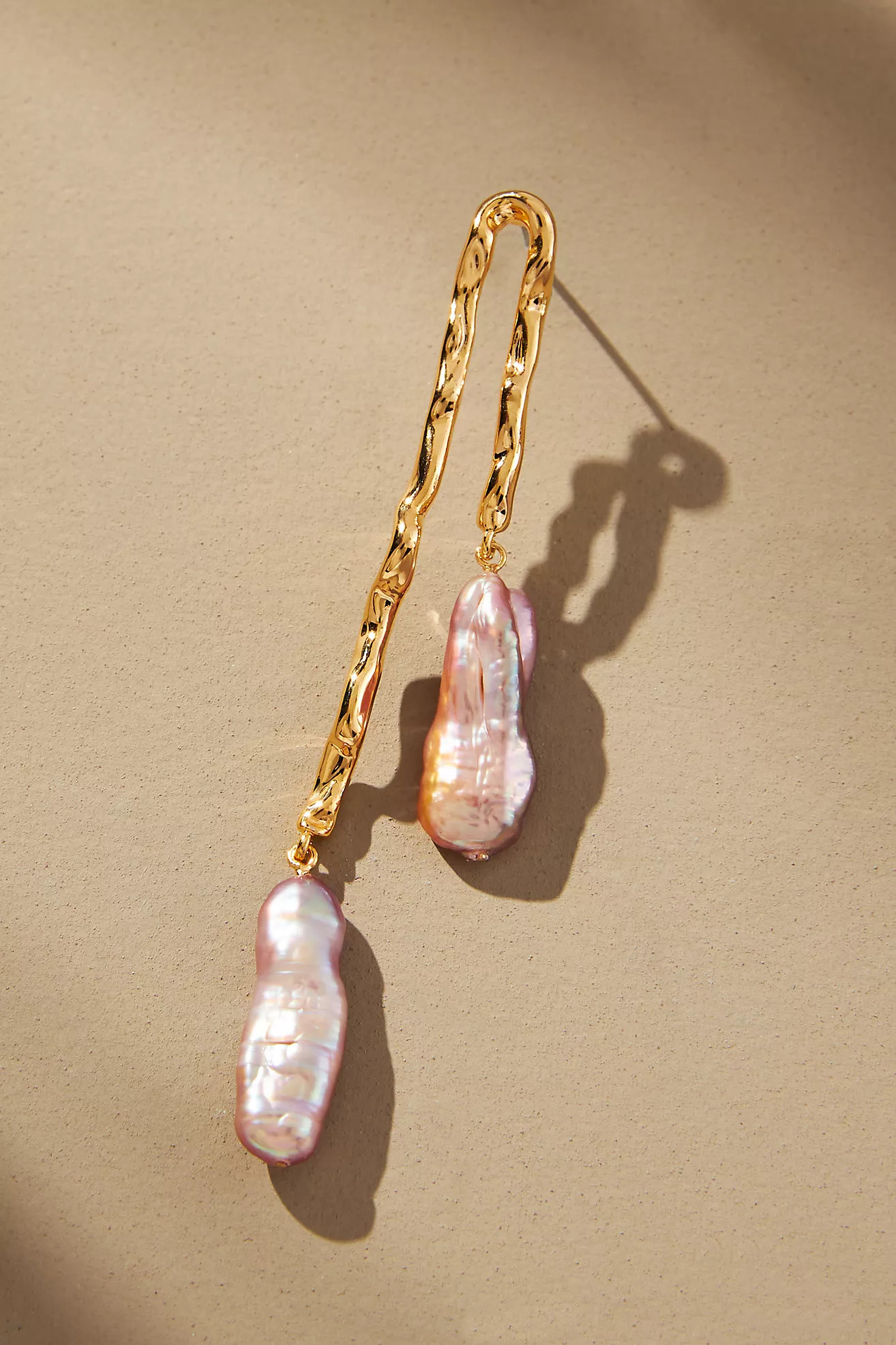 Asymmetrical Pearl Earrings | Anthropologie (US)