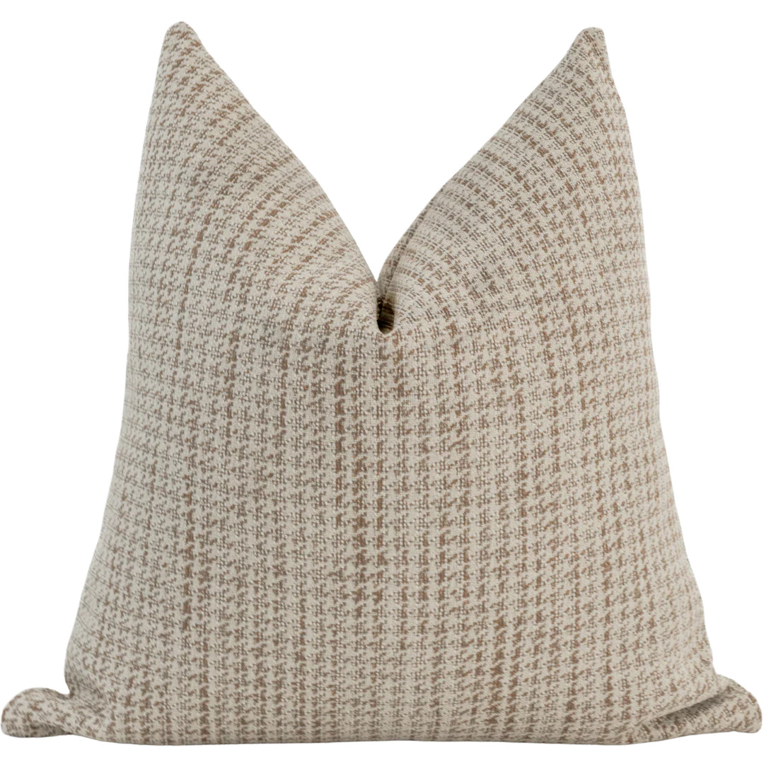 Shepherd's Check | Alder Pillow Cover | Hackner Home (US)