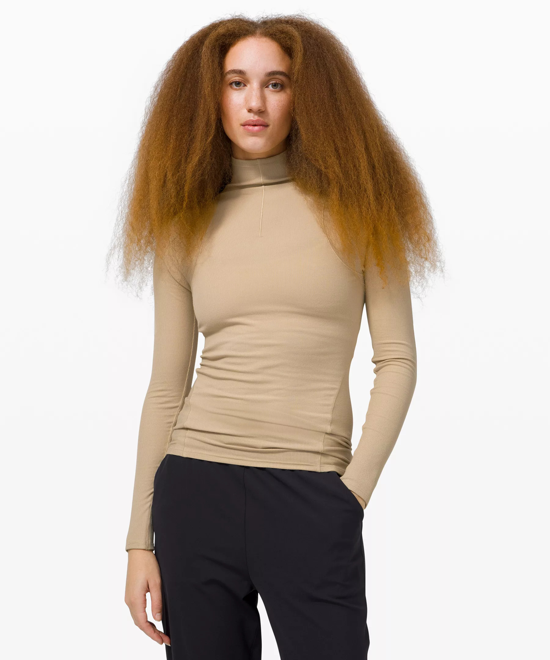 LA Tight Fit Long Sleeve Turtleneck | Women's Long Sleeves | lululemon | Lululemon (US)