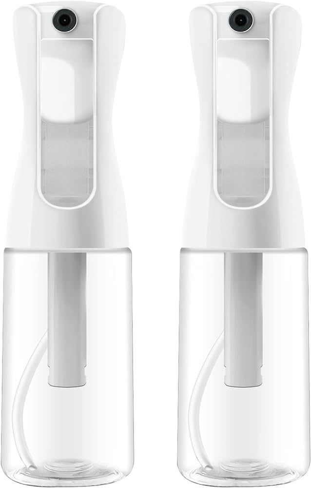 AMOMELA Continuous Spray Bottle For Hair 2Pack Ultra Fine Refillable Water Mister for Hair Stylin... | Amazon (US)