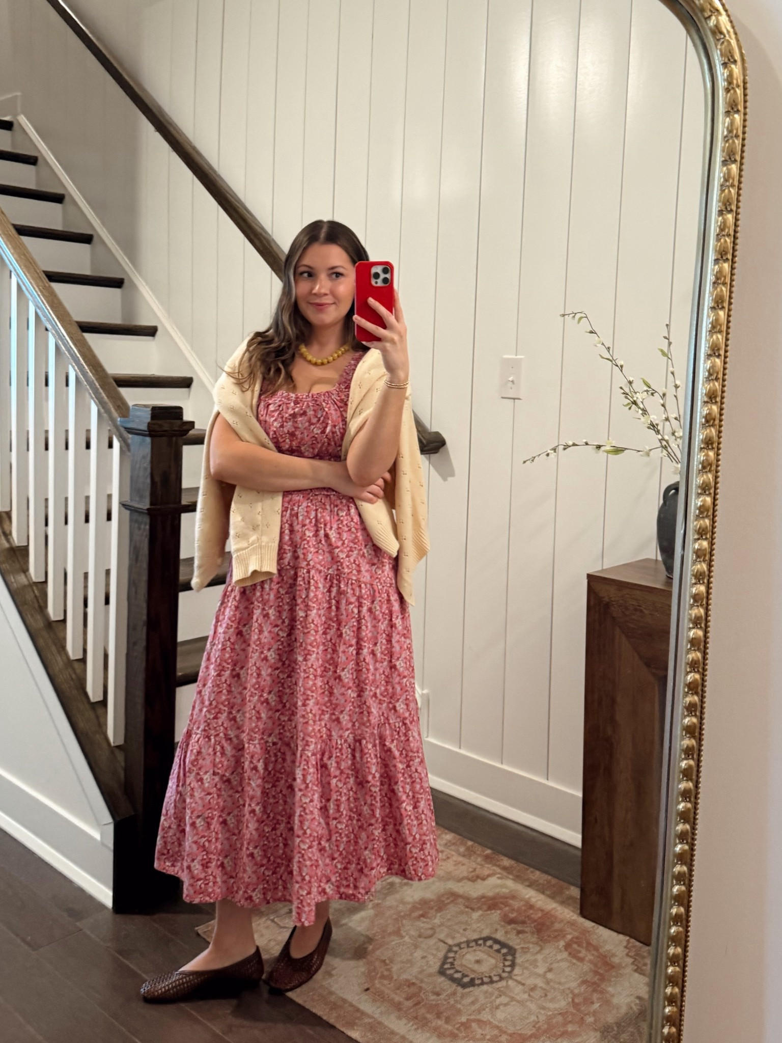 Medium dress, large sweater! 