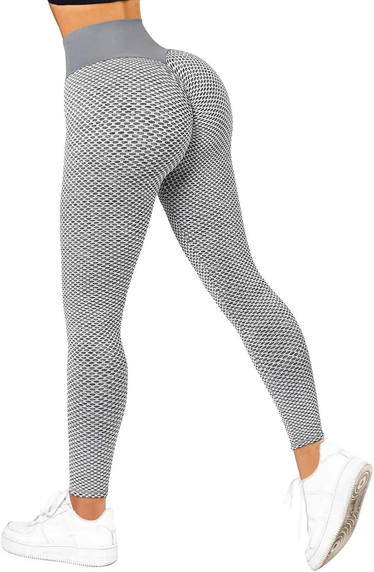 SUUKSESS Women Scrunch Butt Lifting Seamless Leggings Booty High Waisted Workout Yoga Pants | Amazon (US)