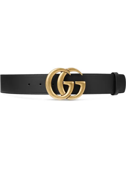Gucci Double G Buckle Belt - Farfetch | Farfetch (US)