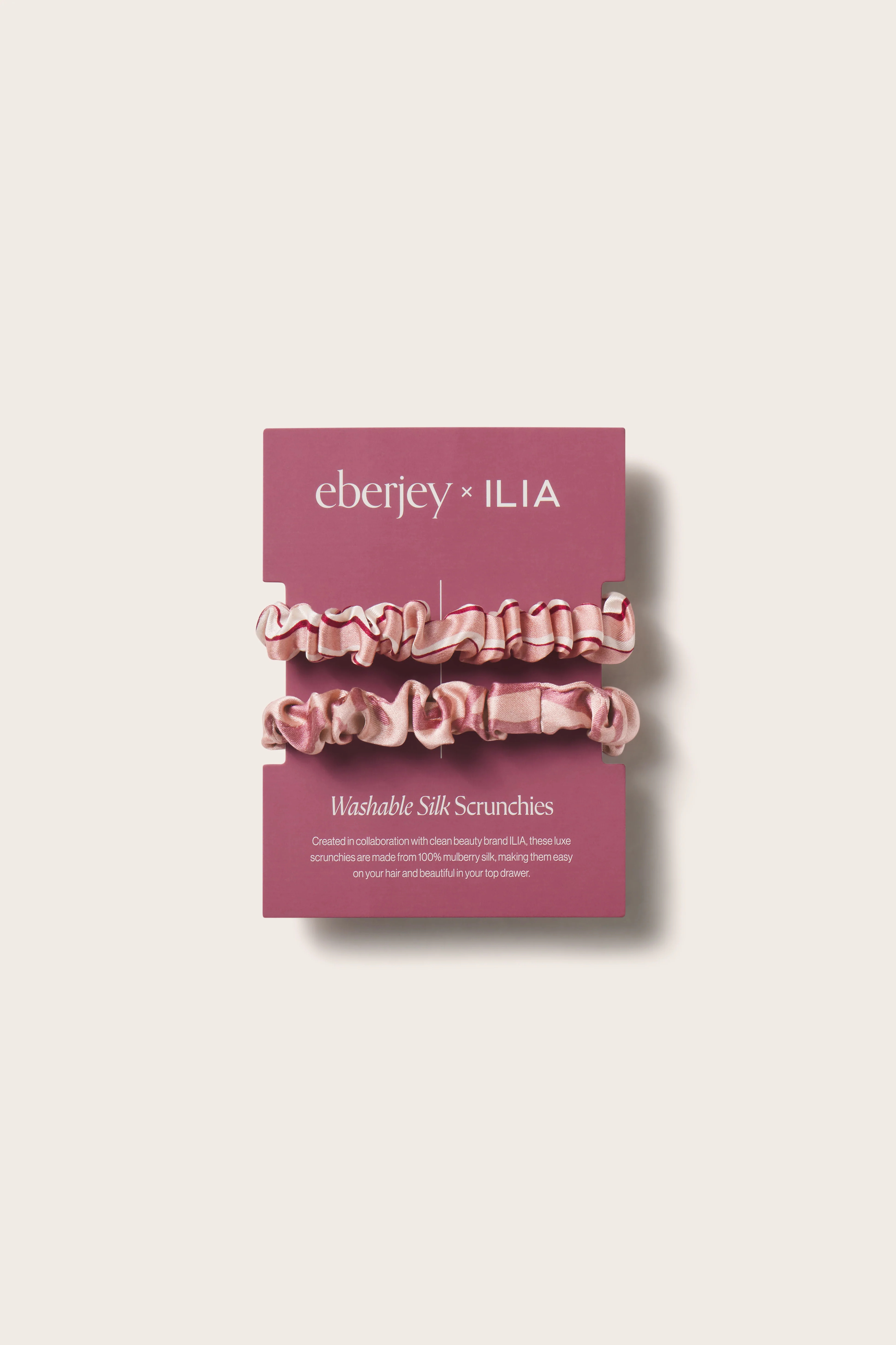 Eberjey x ILIA - Printed Washable Silk Scrunchie 2 Pack | Eberjey