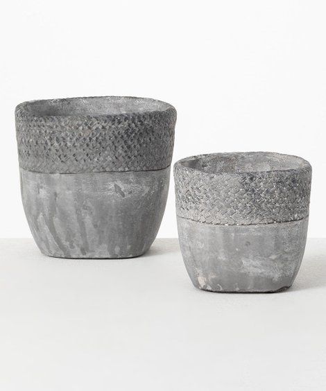 Gray Erin Pot Set | Zulily