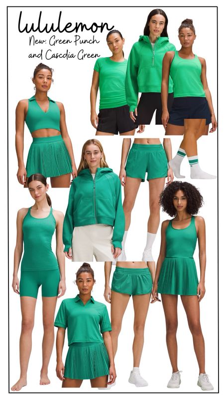 Loving all the new releases in these green colors! Lululemon never fails to impress! 

#LTKfindsunder100 #LTKfitness #LTKActive