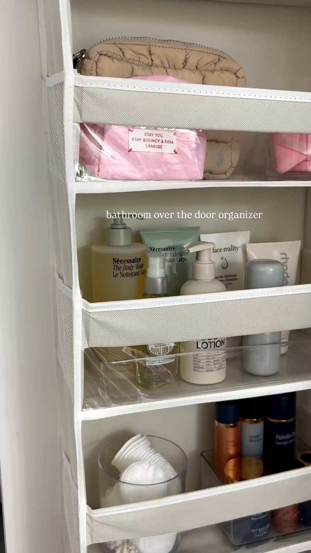 This over the door organizer is the best in my bathroom! So great for smaller spaces 🩷 



Home decor, organization, storage, maximize space, styling, practical, sidneymarieduke

#LTKHome