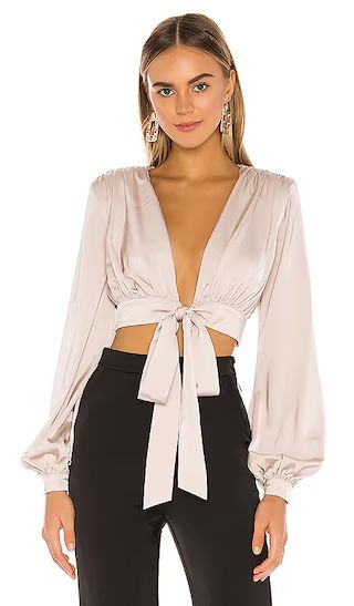 Imogen Top in Champagne | Revolve Clothing (Global)