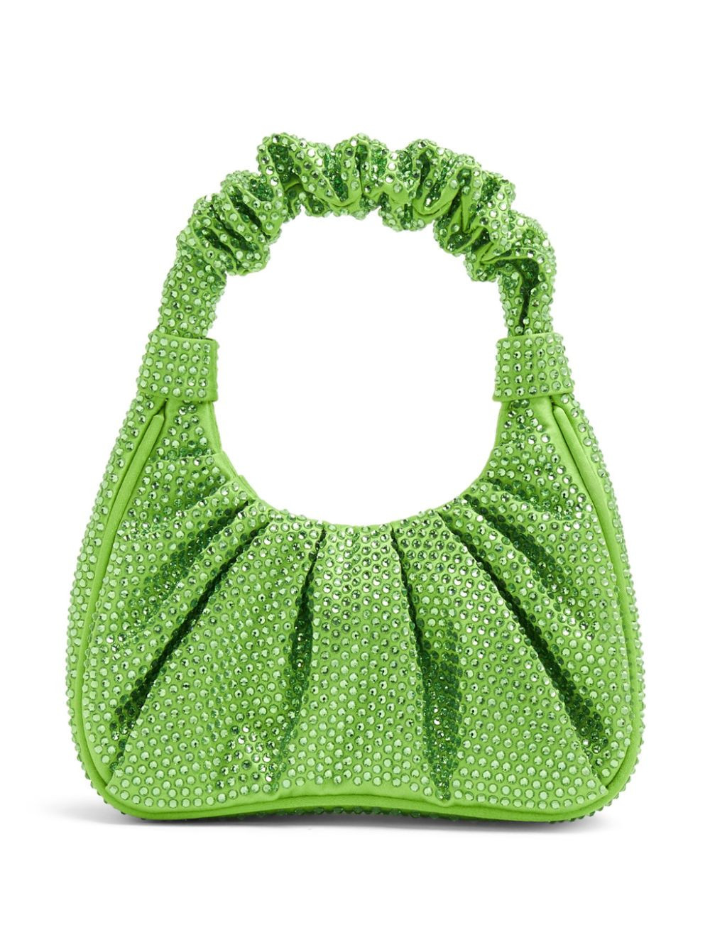 JW Pei Gabbi ruched hobo shoulder bag - Green | Farfetch Global