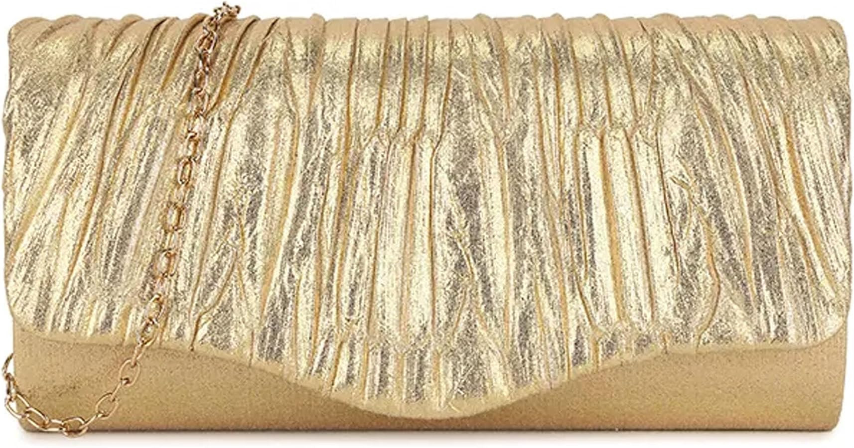 UShopUK Sparkly Glitter Shiny Bridal Prom Wedding Evening Clutch Party Purse Hand Bag | Amazon (UK)