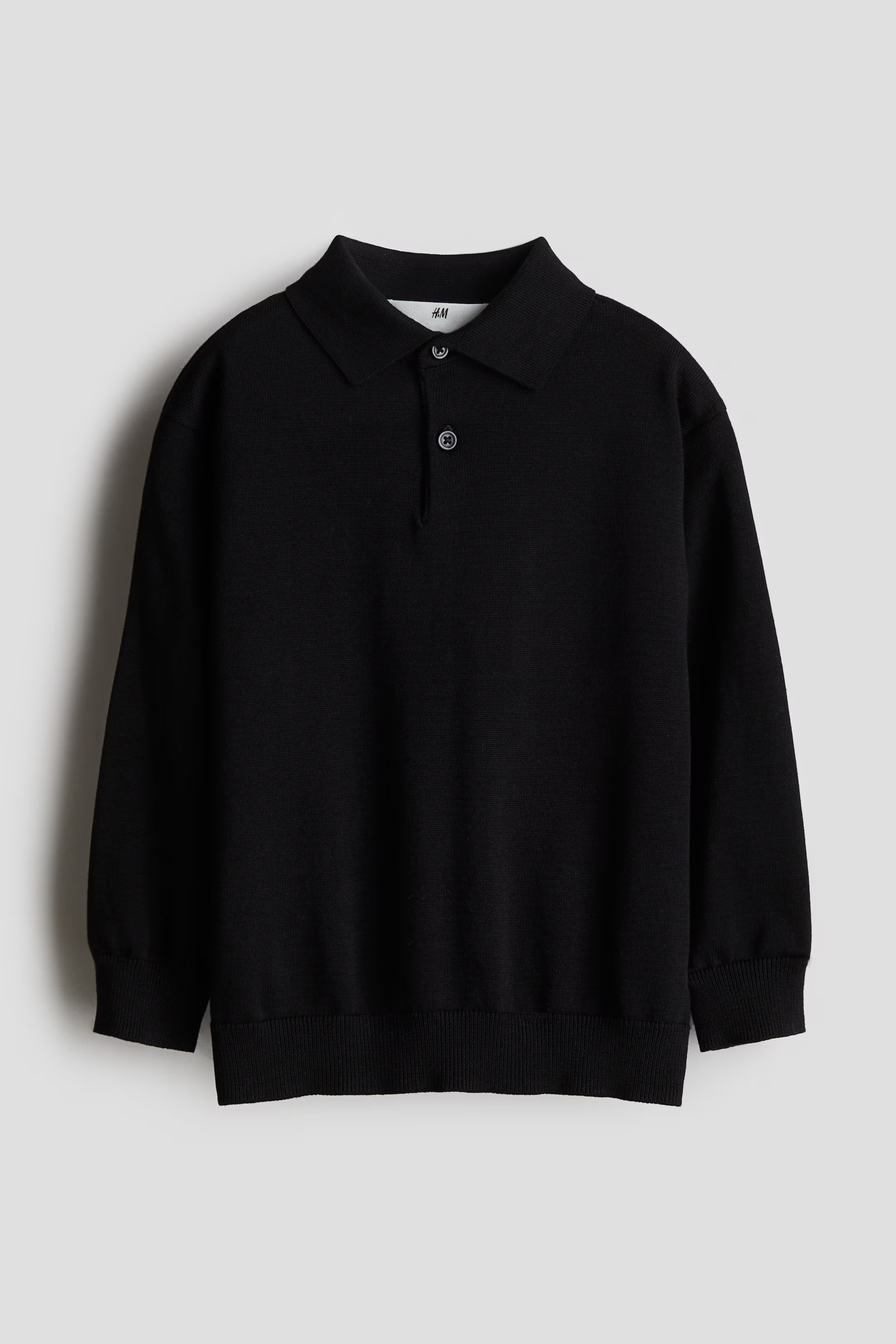 Fine-knit polo shirt | H&M (US + CA)