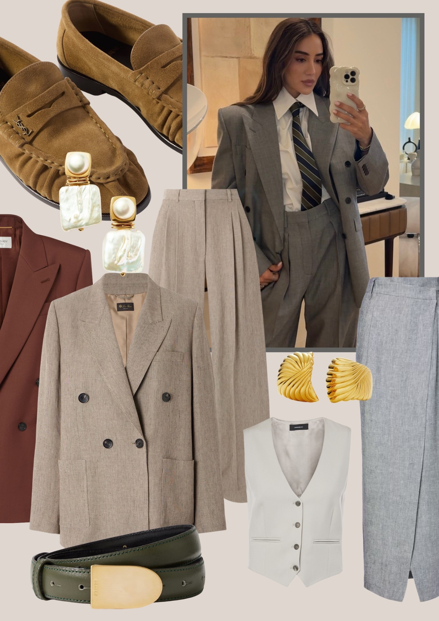 Spring/summer office wardrobe in the making - light layers, soft neutrals, and just enough colour to keep things interesting. Polished, but effortless.✨

#LTKWorkwear #LTKStyleTip #LTKSeasonal