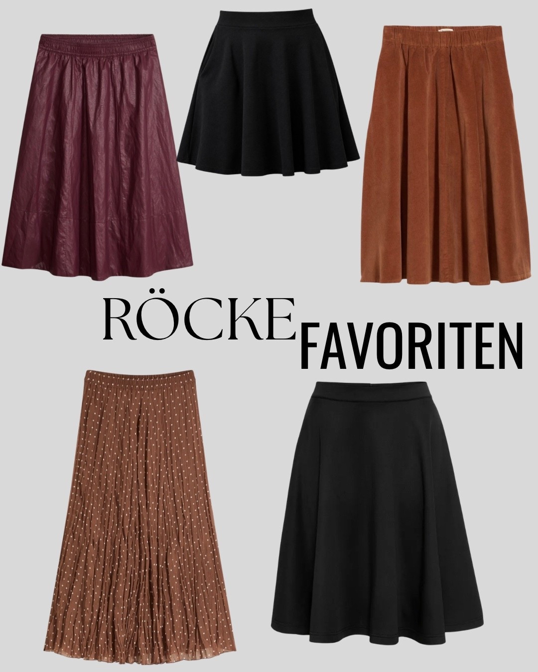 Röcke Favoriten 🖤🤎♥️

#röcke #plussizefashion #curvy #herbstoutfit