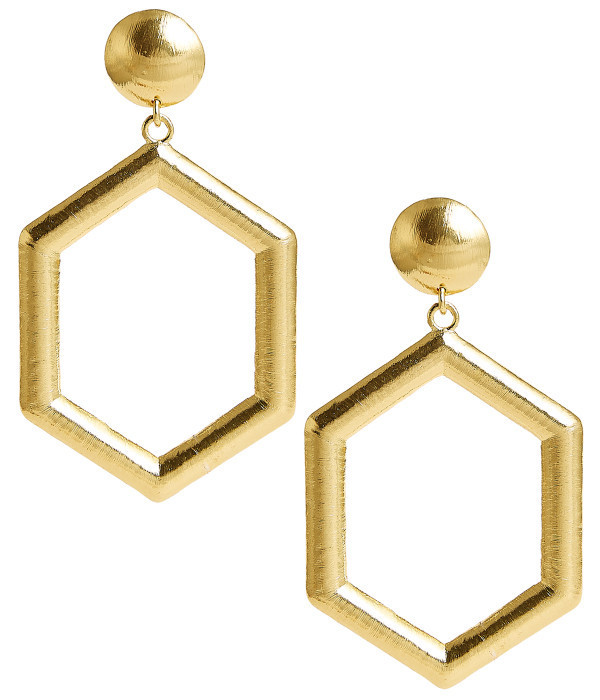Elliot - Gold Metal Earring | Lisi Lerch Inc