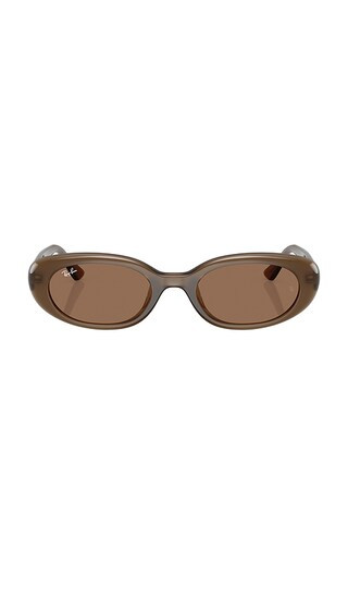 Oval Sunglasses in Opal Brown | Revolve Clothing (Global)