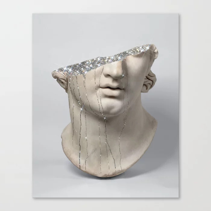 No matter what outside Canvas Print | Society6