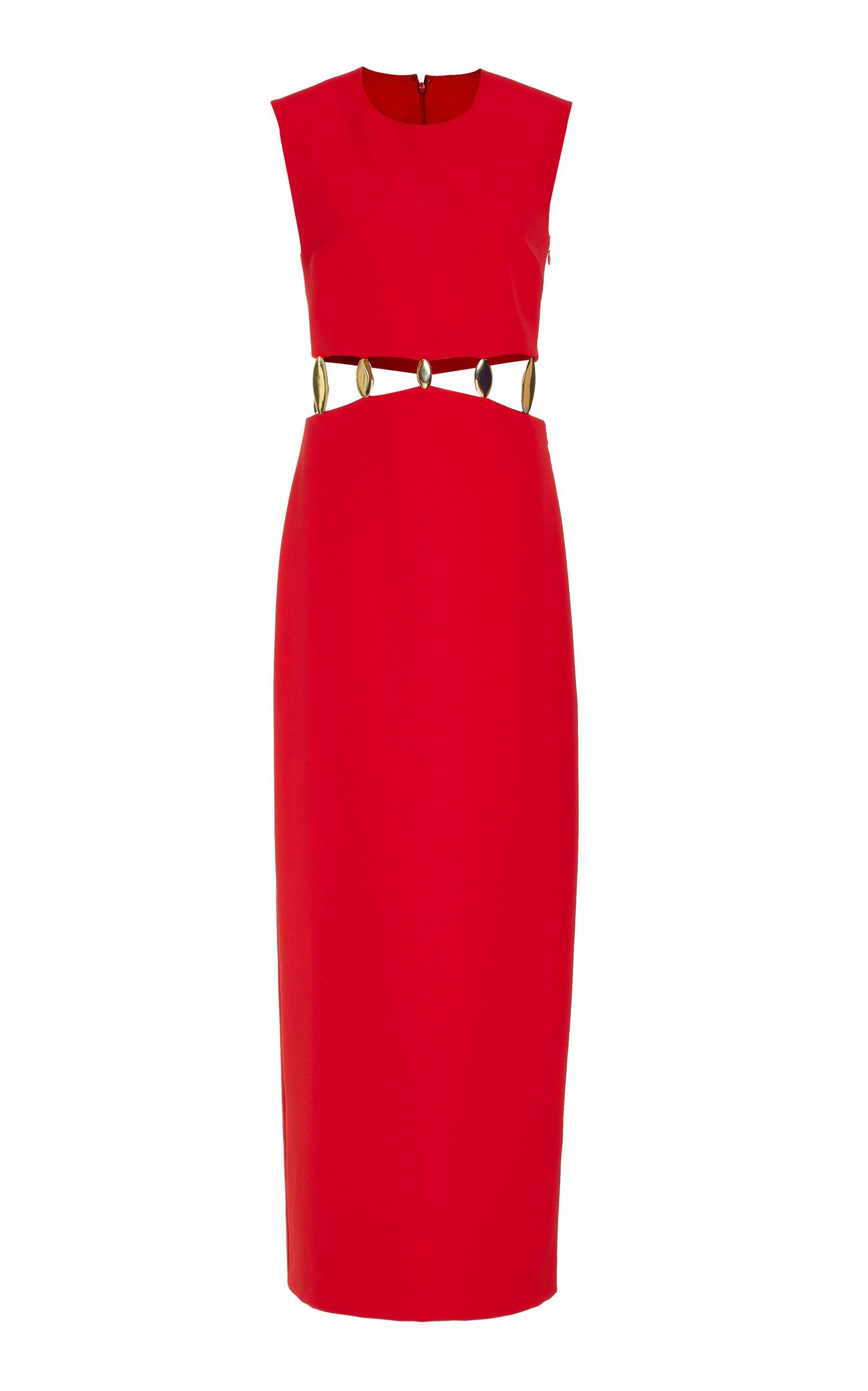 Isadora Crepe Cutout Maxi Dress | Moda Operandi (Global)