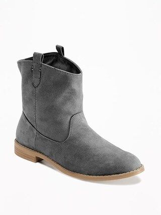 Sueded Boots for Women | Old Navy US