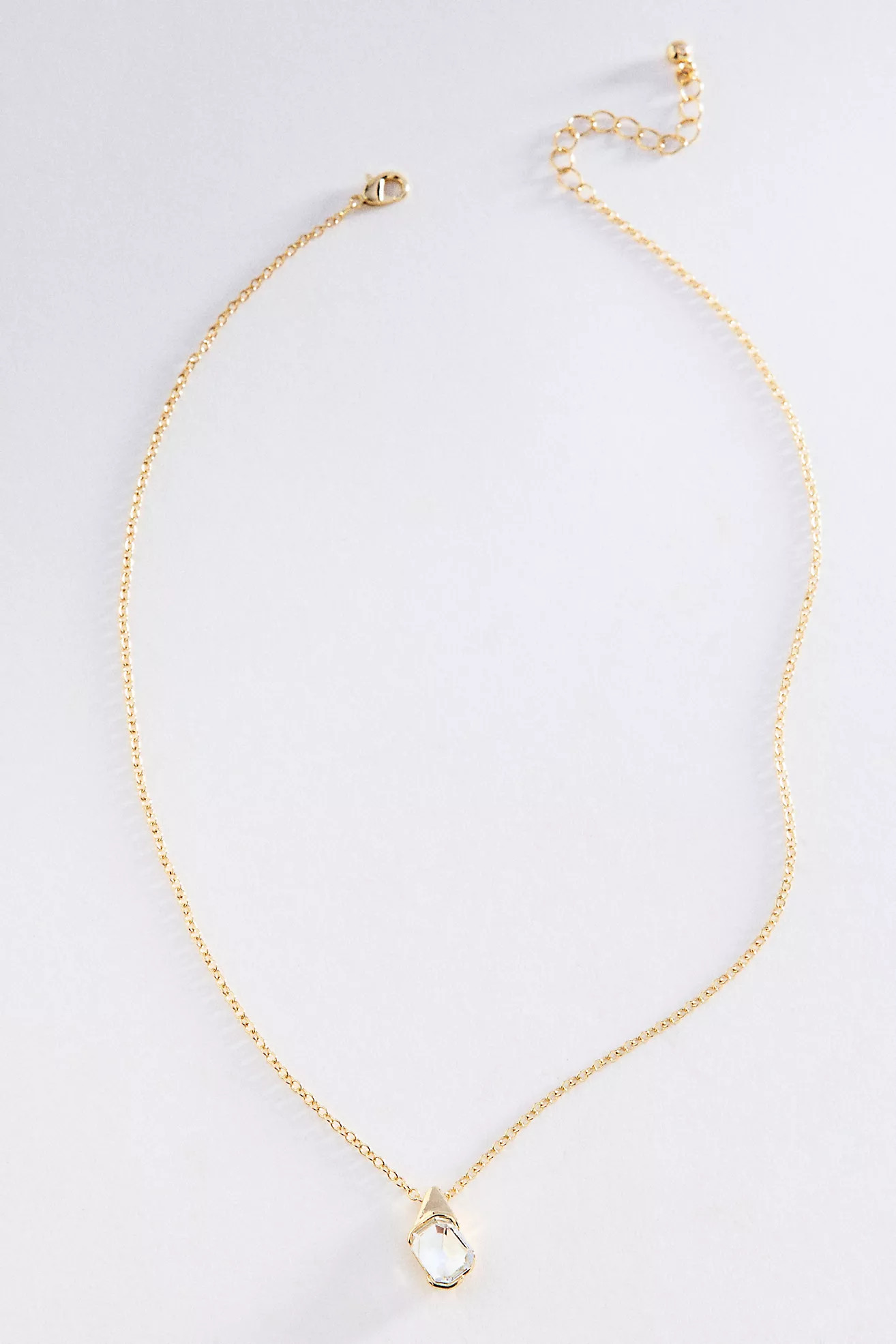 Delicate Bezel Necklace | Anthropologie (US)