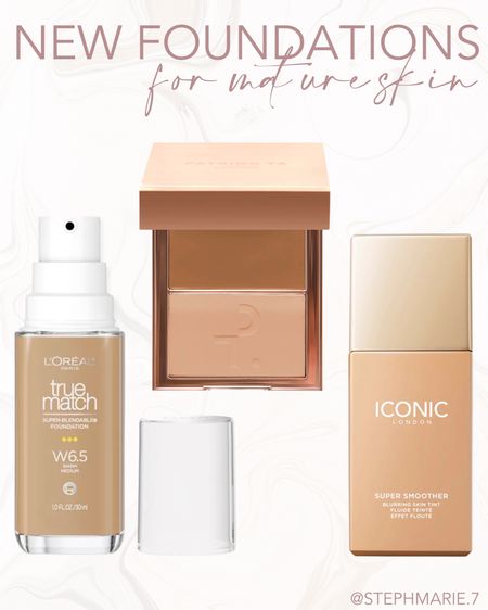 new foundations for mature skin / best foundations / best of makeup / foundations for anti aging / full coverage foundation/ l’oréal foundation / iconic london foundation 

#LTKSeasonal #LTKbeauty #LTKFind