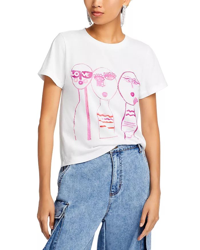 Faces Short Sleeve Graphic Tee - 100% Exclusive | Bloomingdale's (US)