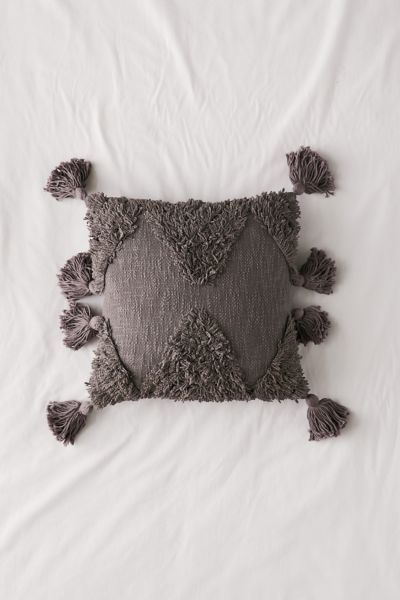Rumi Shag Tufted Throw Pillow | Urban Outfitters (US and RoW)