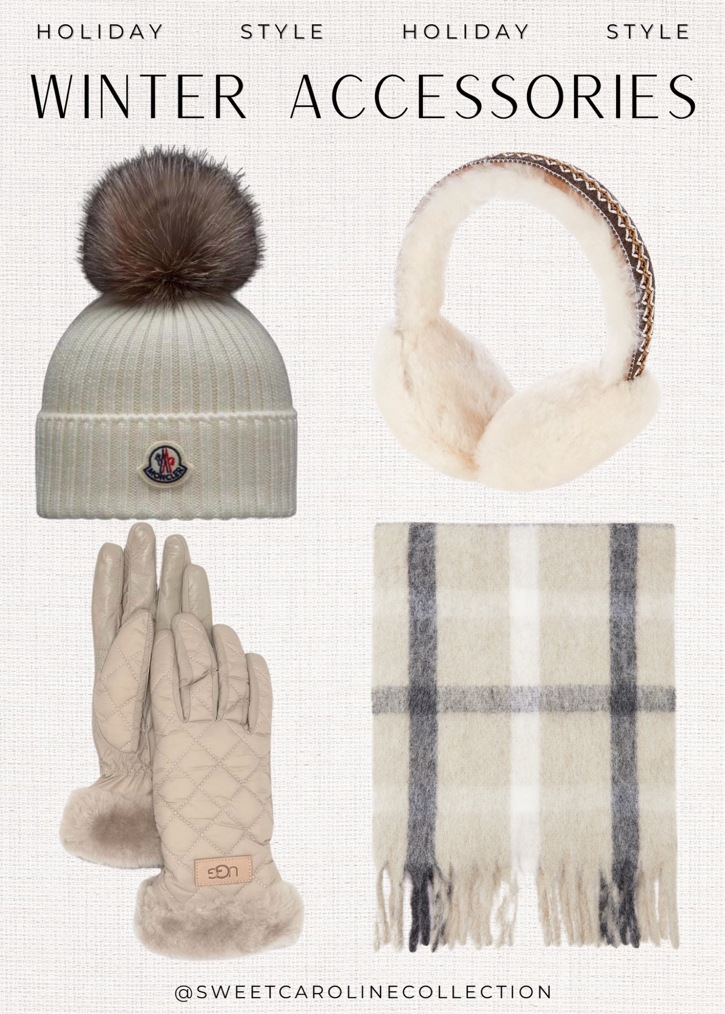 Holiday style ~ winter accessories

Holiday, winter style, fashion, fur coat, hat, bucket hat, scarf, gloves, earmuffs, Ugg, Dillards, Hollister, moncler, Sherpa coat, gift guide, Nordstrom, Abercrombie and fitch, aritzia, Anthropologie, mango, saks fifth Avenue, Amazon, coat, jacket, Alo, Ugg, avec Les filles, Venus, express, under 500, under 200, under 100, sale, style, trendy, luxe, best seller, sweet Caroline collection

#LTKSeasonal #LTKHoliday #LTKfindsunder100