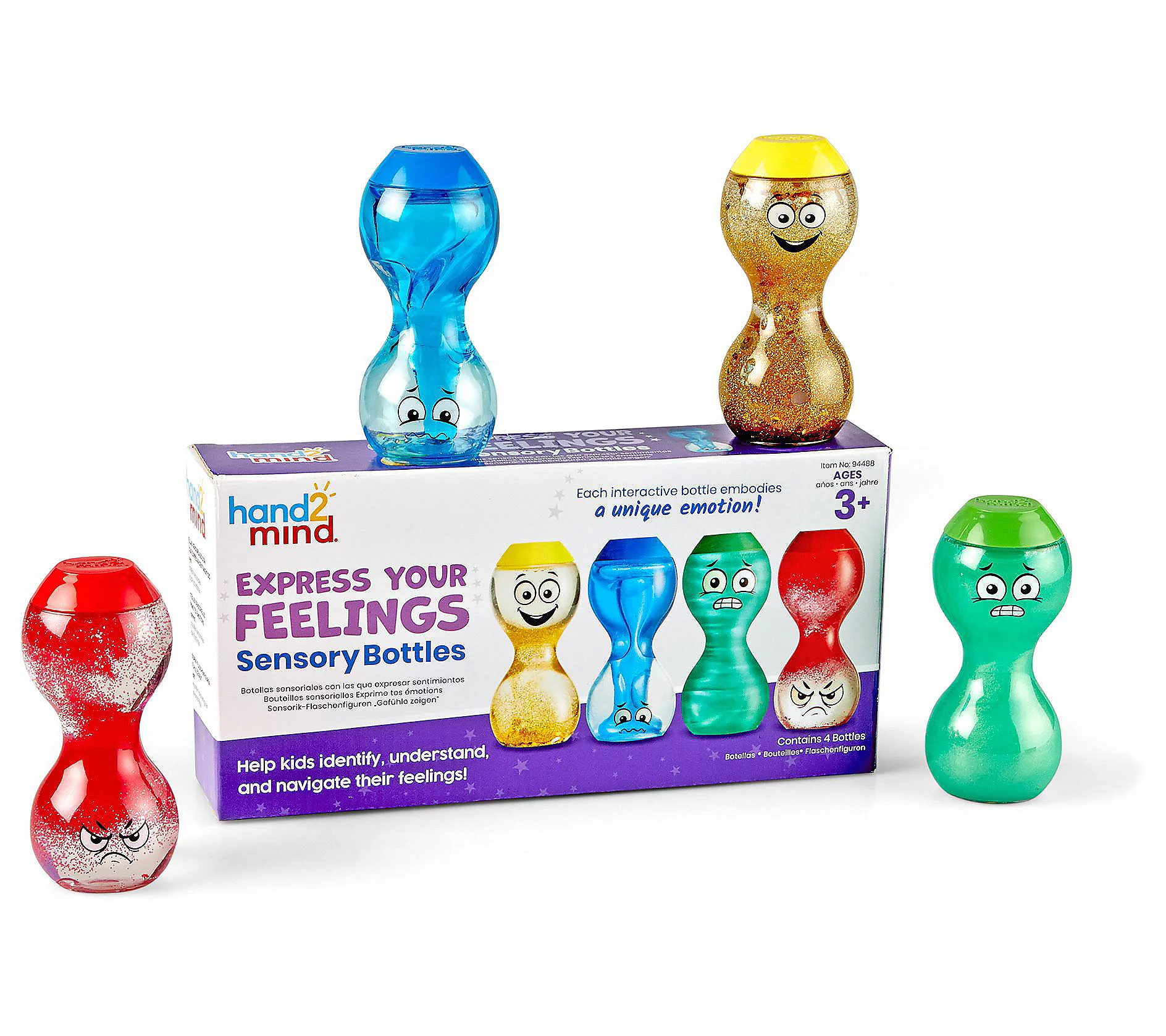 hand2mind Express Your Feelings Sensory Bottles | QVC