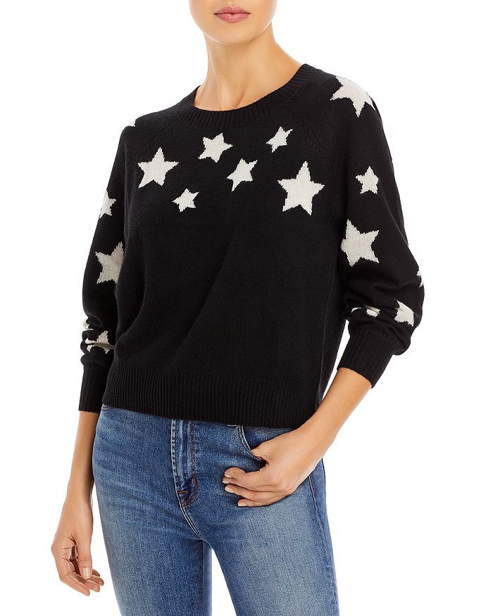 Star Print Cashmere Sweater - 100% Exclusive | Bloomingdale's (US)