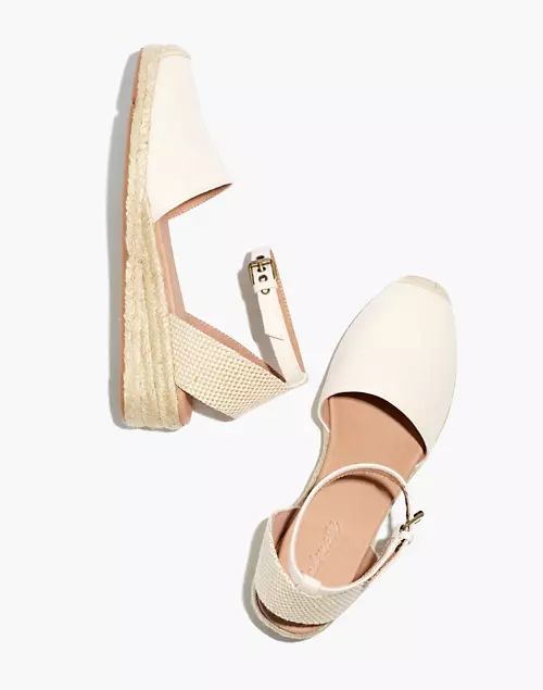The Evelina Espadrille in (Re)sourced Canvas | Madewell
