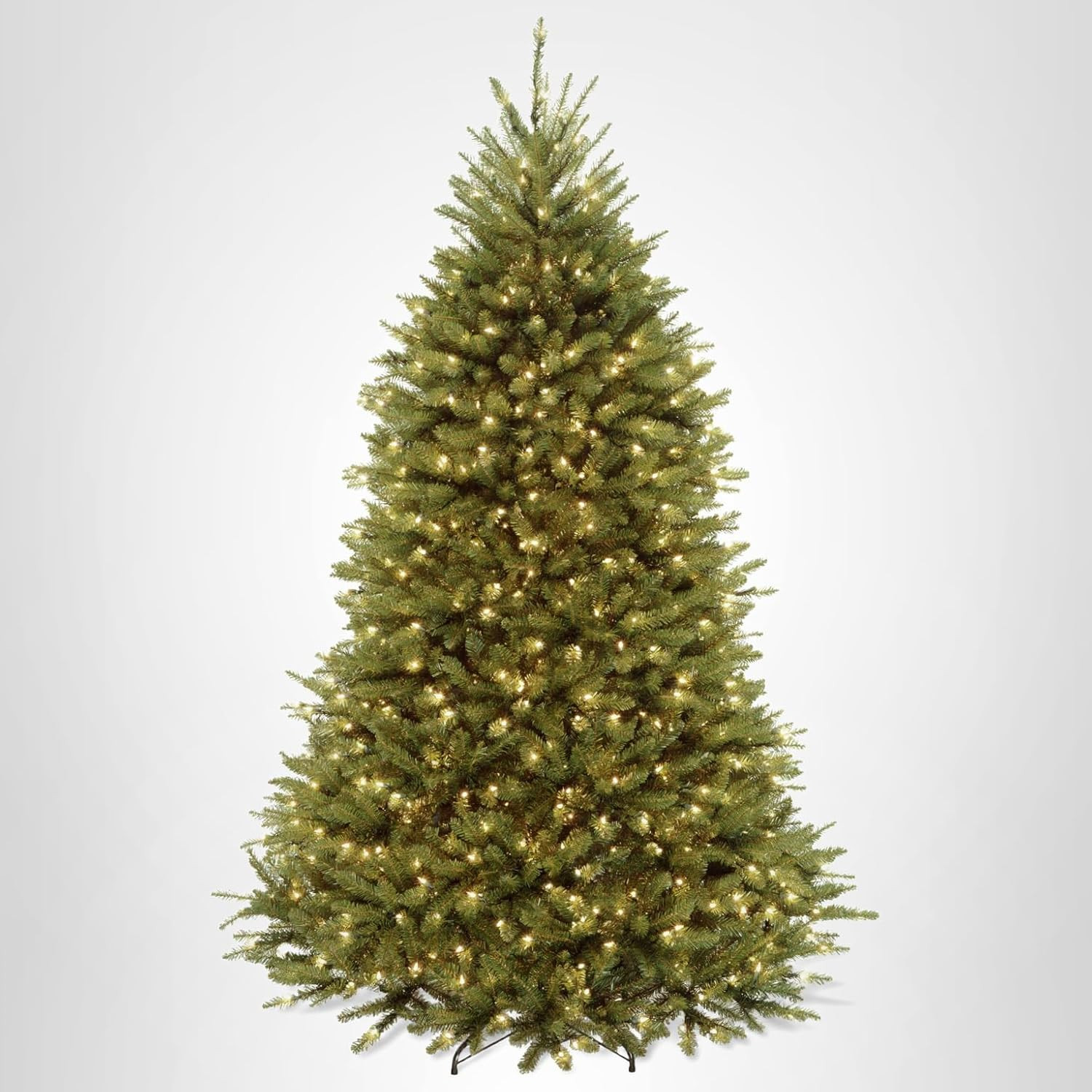 National Tree Company 7.5 ft Pre-Lit Dunhill Fir Artificial Christmas Tree, 700 LED Lights, 2,514... | Amazon (US)