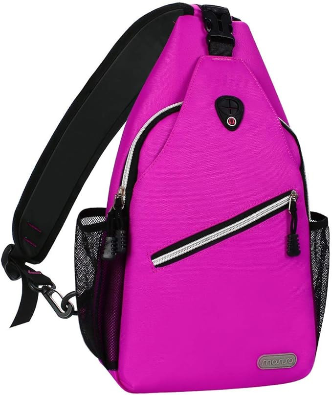 MOSISO Sling Backpack, Multipurpose Crossbody Shoulder Bag Travel Hiking Daypack | Amazon (US)