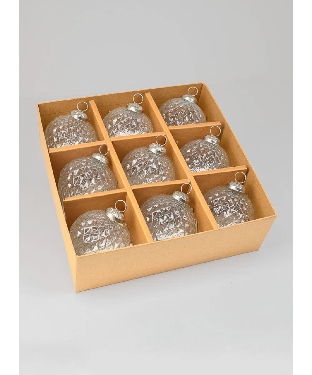 Glass Ball Ornament (Set of 9) | Wayfair North America