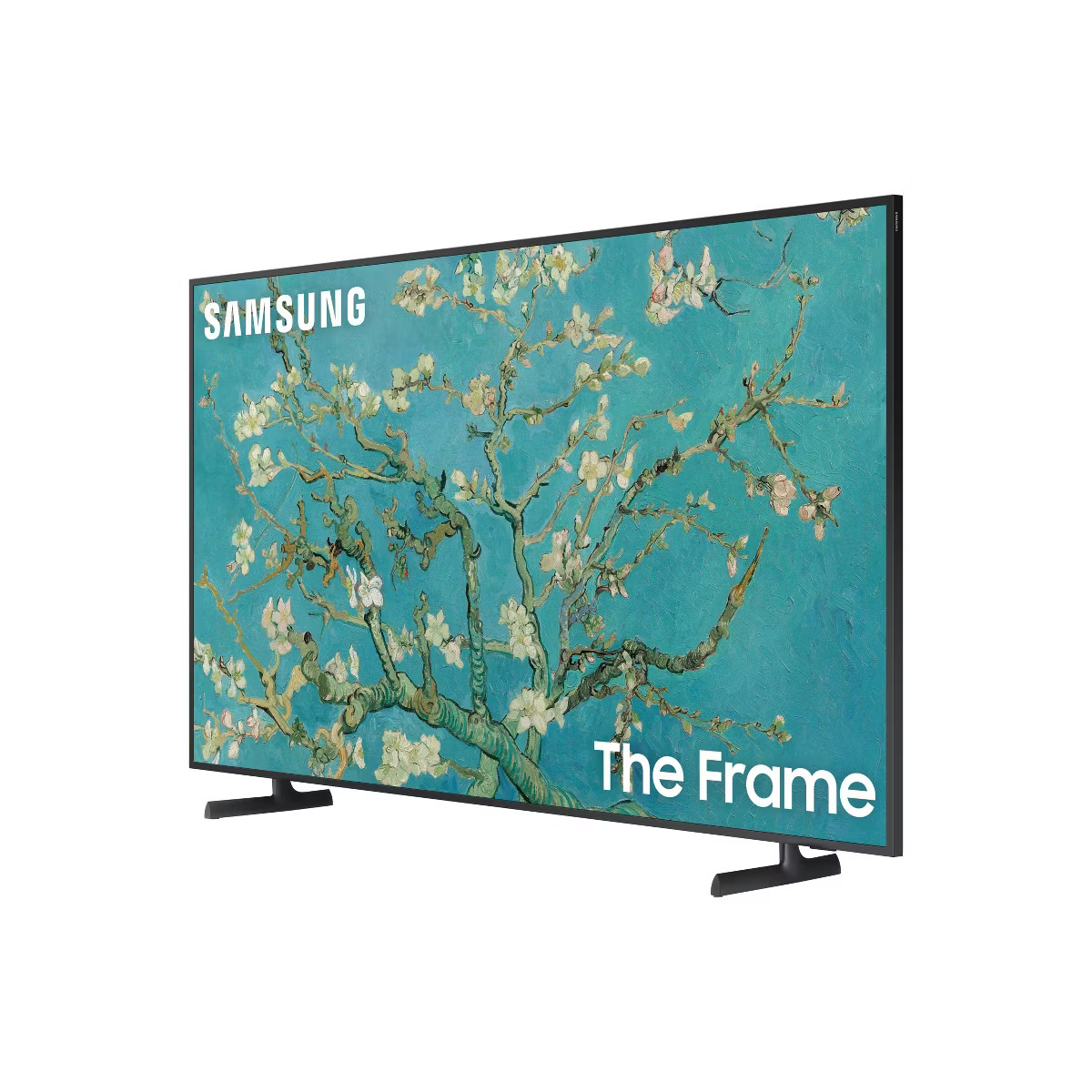 Samsung 55" The Frame Smart 4K UHD TV - Charcoal Black (QN55LS03B) | Target