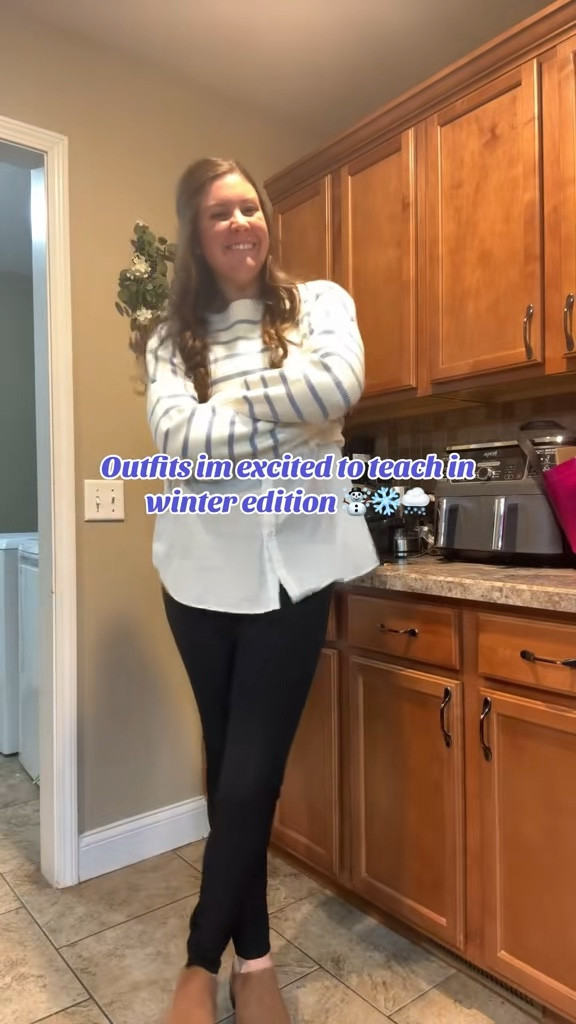 Winter outfits to fit a busy work week!! ❄️⛄️🧤🧣
Im ready for Christmas break sweatpants 🤪
P.S.: most clothes I couldn’t find to tag are from DryGoods!! 💙🤍

#LTKHoliday #LTKWorkwear #LTKSeasonal