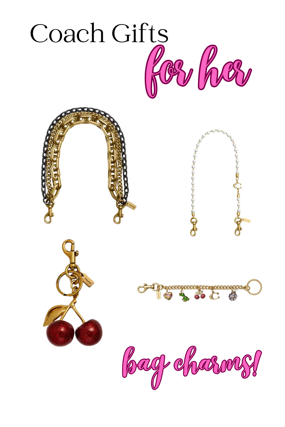Purse charms are so in! I'm absolutely loving how cute these are! If you've been looking for new charms, check here!  

 #LTKGiftGuide #LTKHoliday #LTKStyleTip