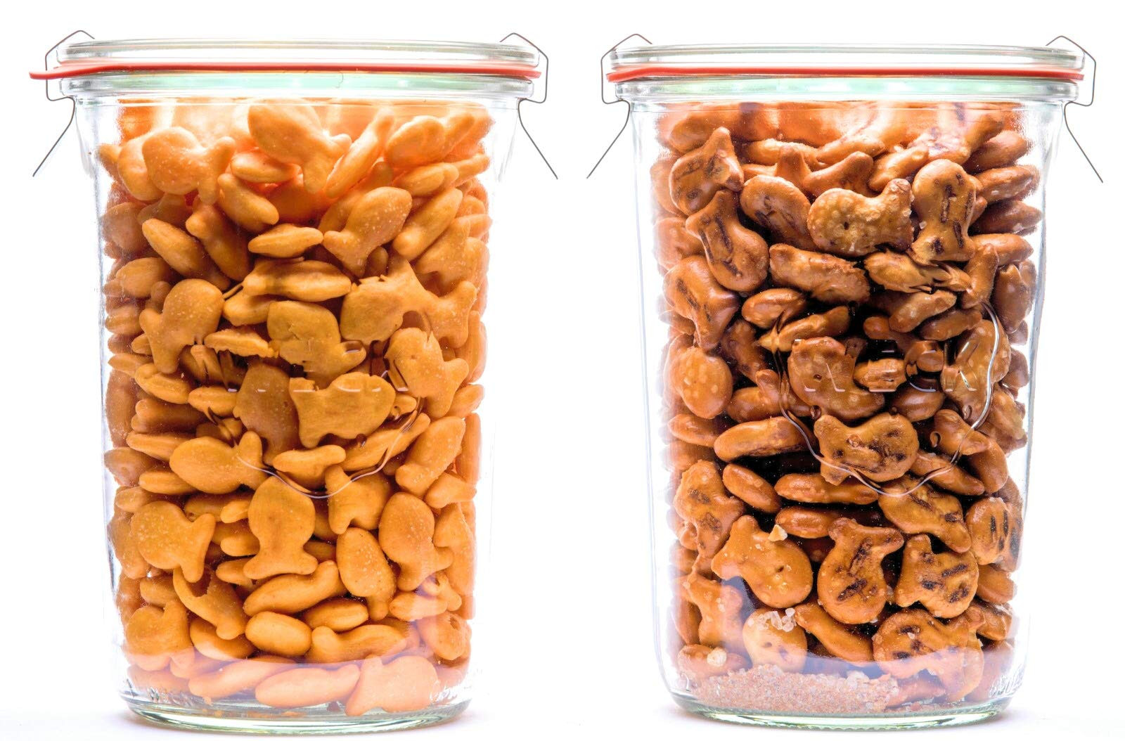 WECK 743 Mold Jar - Sourdough Starter with Wide Mouth - Suitable for Canning and Storage - 2 Sour... | Amazon (US)