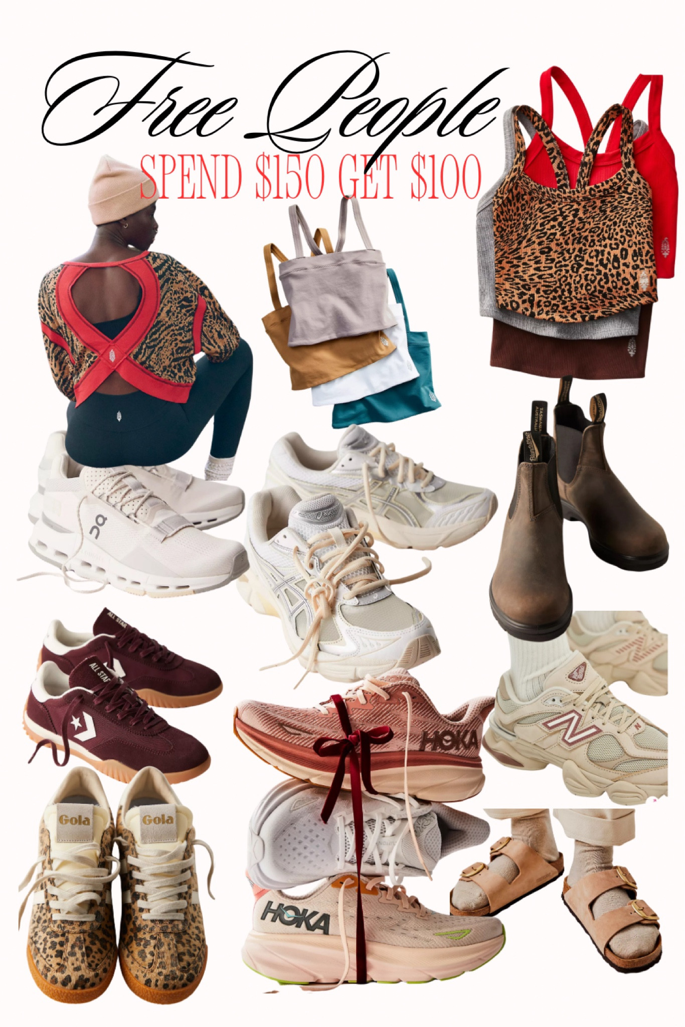 Favorite FP sale🤩 $100 issued with purchase of shoes too!

#LTKActive #LTKSaleAlert #LTKShoeCrush