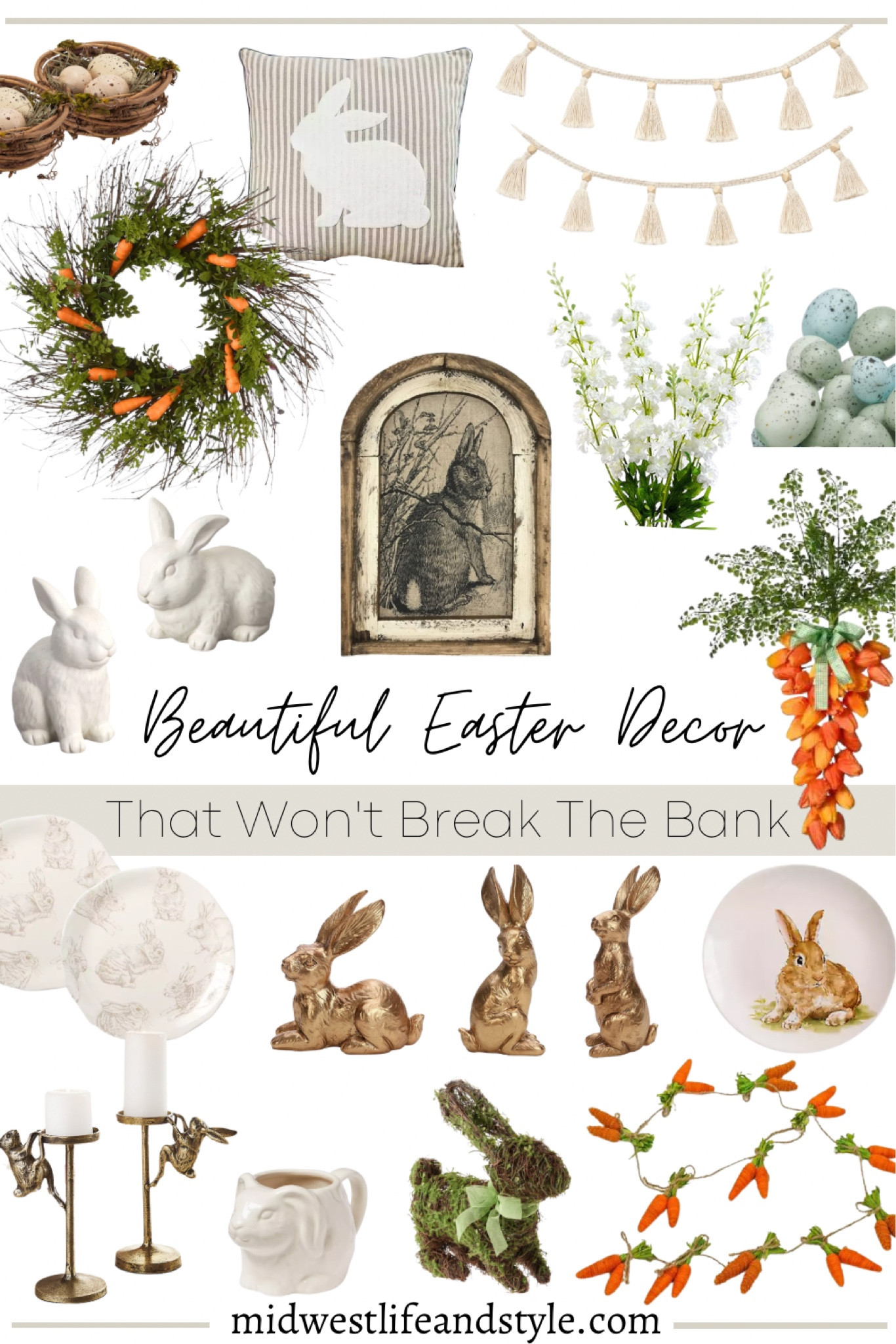 Budget-friendly decor for Easter #easterdecor #springdecor #easterbunnies #cottagestyledecor #farmhousespring#LTKunder50 

#LTKSeasonal #LTKhome