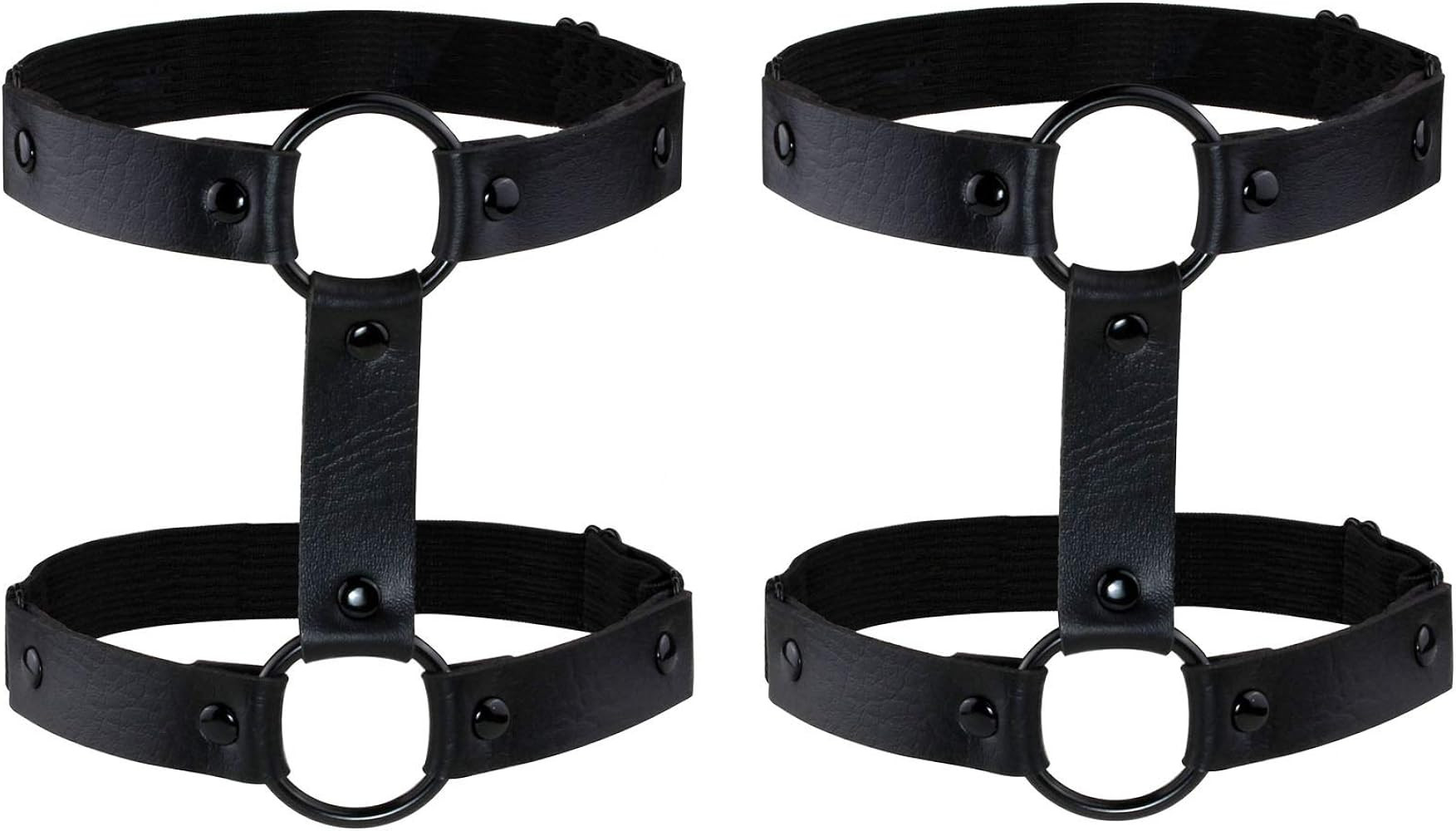 MILAKOO Women's Harness Gothic Leg Ring Body Harness Garter Belt Adjustable | Amazon (US)