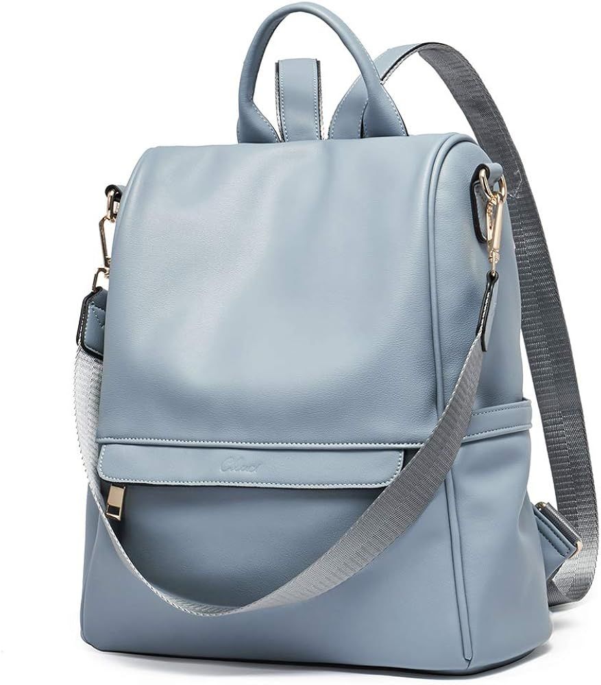 CLUCI Womens Backpack Purse Fashion Leather Ladies Travel Bag Larger Designer Convertible Shoulder B | Amazon (US)