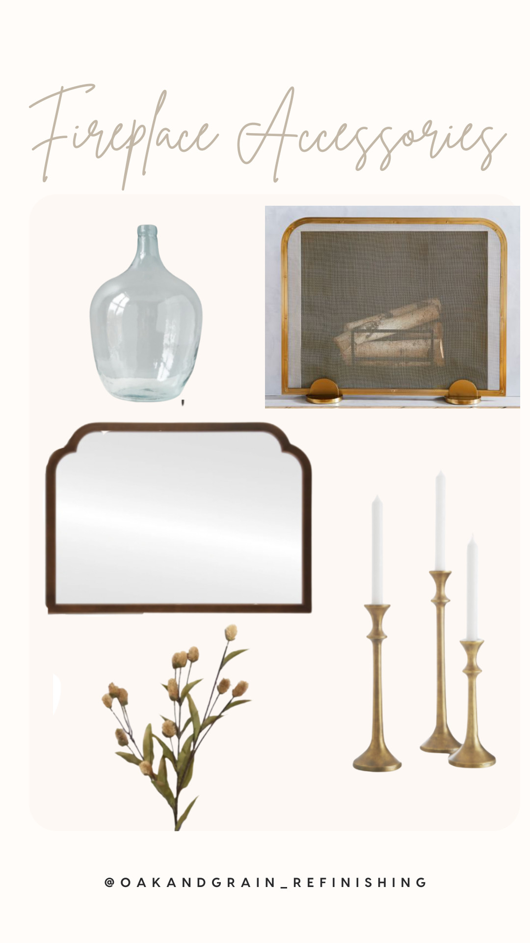 Cozy up your living space with the perfect fireplace accessories! 🪵🔥 From elegant fireplace screens to stylish log holders and chic mantel decor, these pieces add both function and charm to your home. Shop my favorite fireplace decor finds to create a warm and inviting focal point! #FireplaceStyling #CozyHome #MantelDecor #FireplaceAccessories #HomeDecor 

 #LTKHome