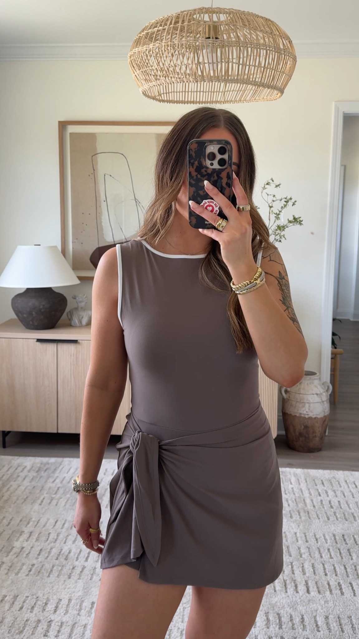 Wearing a medium. Runs a little big on top. Athletic mini dress. Abercrombie athletic dress. YPB dress. Abercrombie summer dress. Pickleball dress. 

#LTKSaleAlert #LTKStyleTip #LTKFindsUnder50