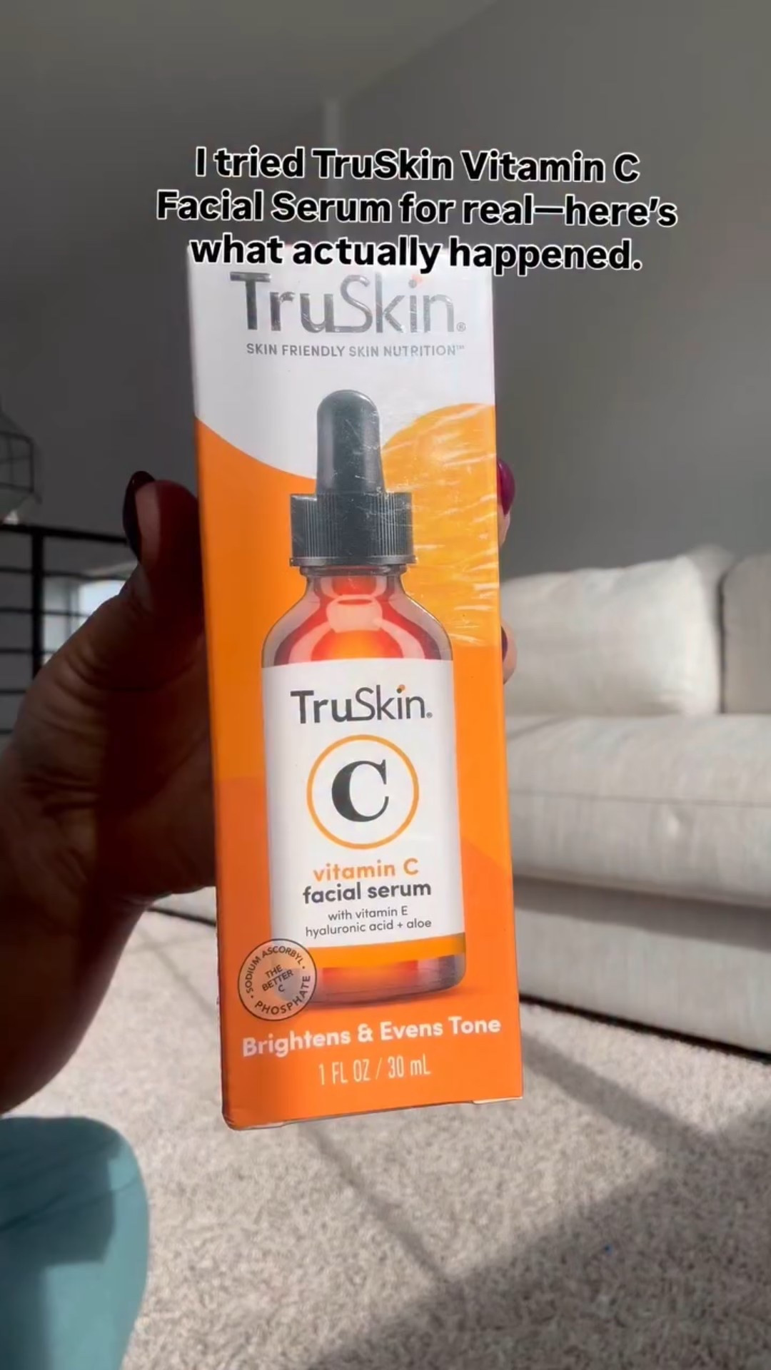 Follow and comment “serum” below for the link of this product and Dm you📩

I tried the TruSkin Vitamin C Facial Serum for real — here’s what actually happened. In this honest review, I’m sharing my real experience, texture, how it fits into my routine, and the results I noticed over time. If you’re wondering whether TruSkin’s Vitamin C serum is worth it, this video breaks it down with before-and-after footage and a genuine look at what to expect.

After using the TruSkin Vitamin C Facial Serum, the first thing I noticed was how lightweight it felt. It absorbed quickly and didn’t leave a sticky layer on my skin. Over the next several days, my skin started looking a bit more refreshed and felt smoother to the touch. My overall complexion looked more even-toned and brighter, especially in natural light. It layered well under my moisturizer and makeup, and I didn’t experience any irritation.

#LTKBeauty #LTKselfcare
