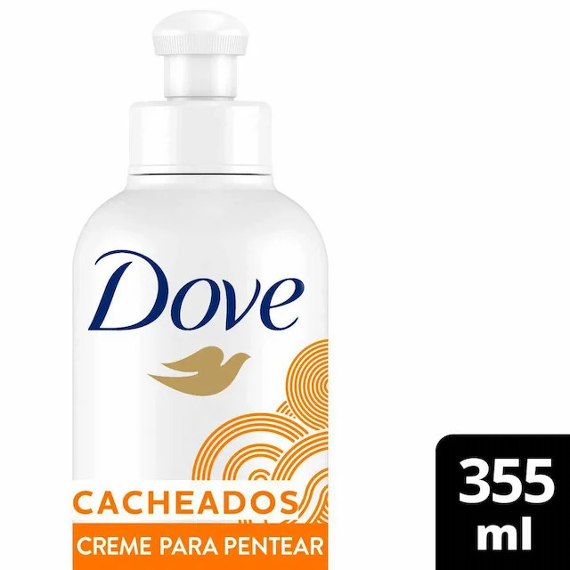 Creme para Pentear Dove Texturas Reais Cacheados Óleo de Babosa 355ml | Drogasil BR
